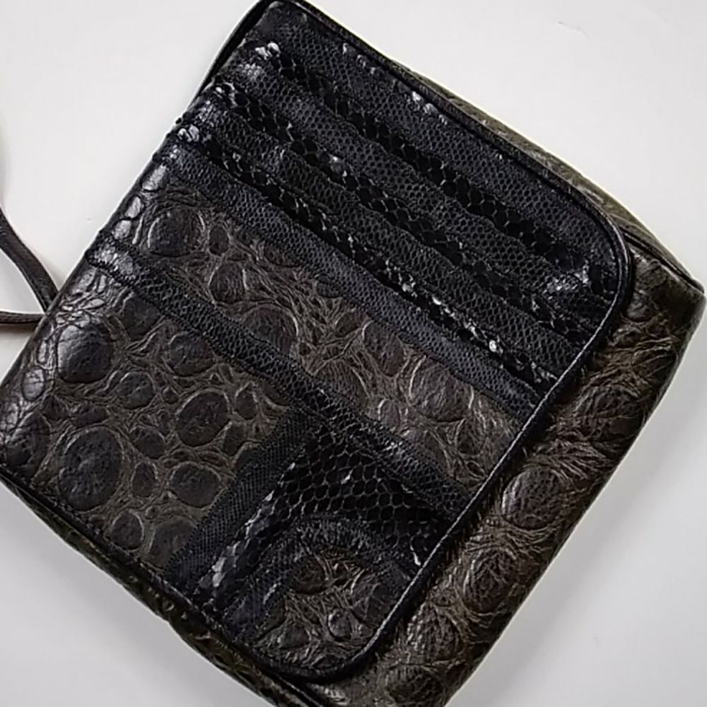 Carlos Falchi Women Leather Original Crossbody Bag